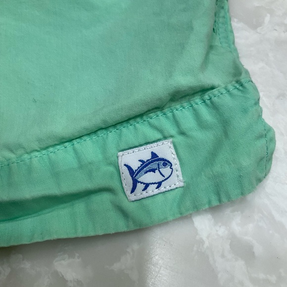 Southern Tide Cotton Shorts, Mint Green, elastic waist with drawstring, Sz Small - Picture 4 of 12